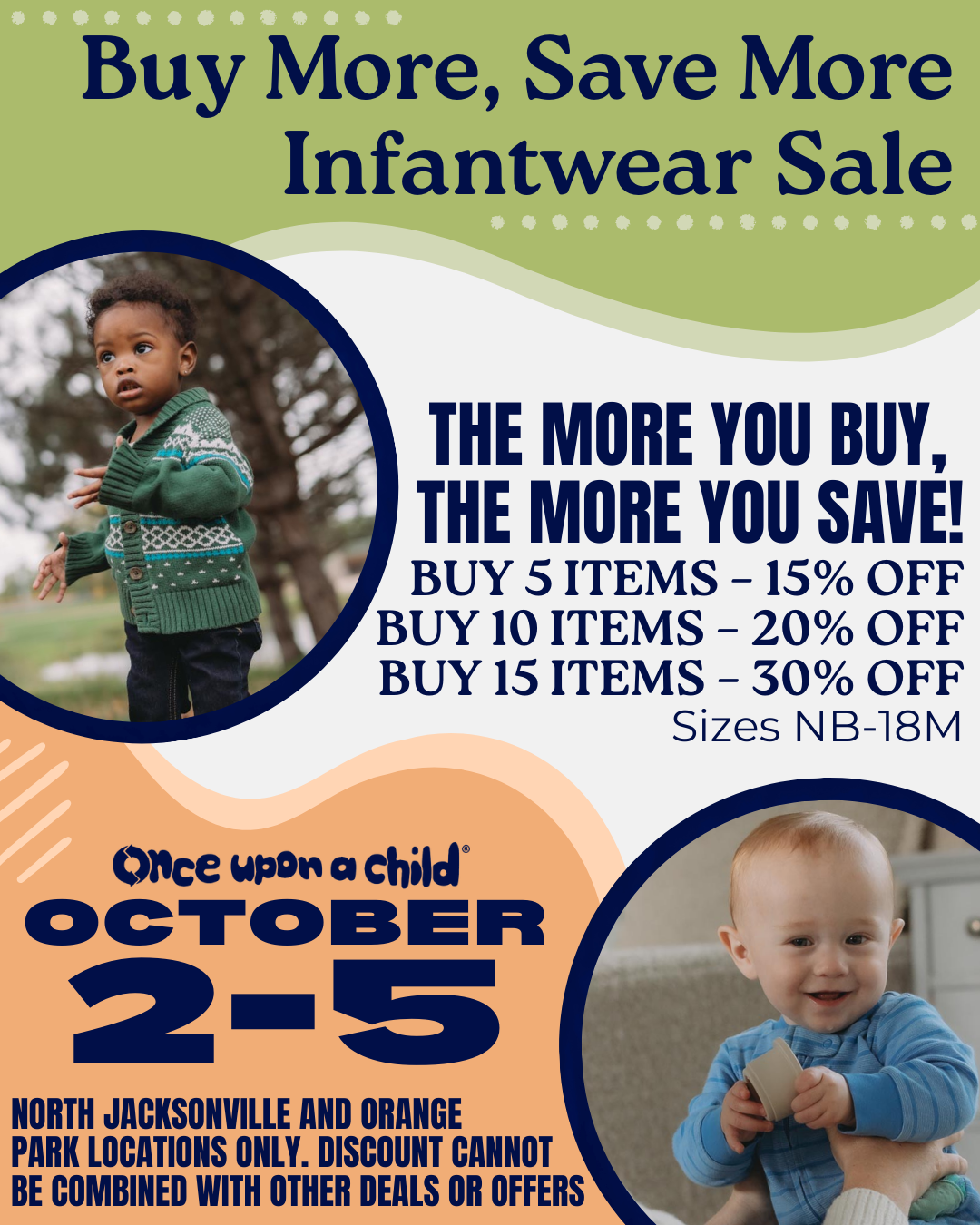 Buy More, Save More Infantwear Sale